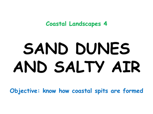COASTAL LANDSCAPES 4: "Sand dunes and salty air"