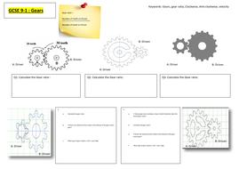 Gears and levers | Teaching Resources