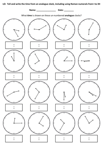 KS2: Time - Worksheets, Games and Mini-Assessments | Teaching Resources