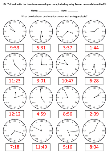 KS2: Time - Worksheets, Games and Mini-Assessments | Teaching Resources