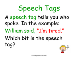 SPaG - Speech Punctuation Powerpoint on speech tags | Teaching Resources