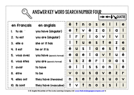 FRENCH ÊTRE & AVOIR WORD SEARCHES by LivelyLearning | Teaching Resources