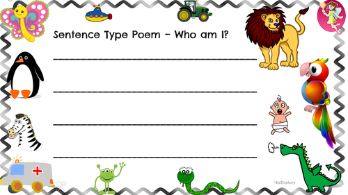 Y2 TAF - Sentence Types Riddles | Teaching Resources