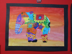 KS2 Painted Elephants Art Lesson | Teaching Resources