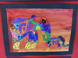 KS2 Painted Elephants Art Lesson | Teaching Resources