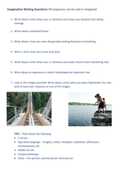 Gcse creative writing pdf image