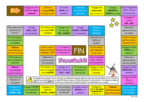 AS Grammar Gameboard