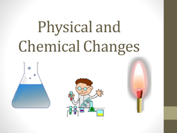 Dissolving and Physical and Chemical change | Teaching Resources