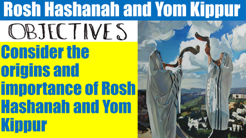 (10.13) Judaism - Rosh Hashanah and Yom Kippur - 64 slides - | Teaching ...