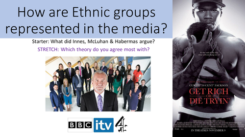 5 1 Media Representations Of Ethnicity H180 H580 Ocr Teaching Resources