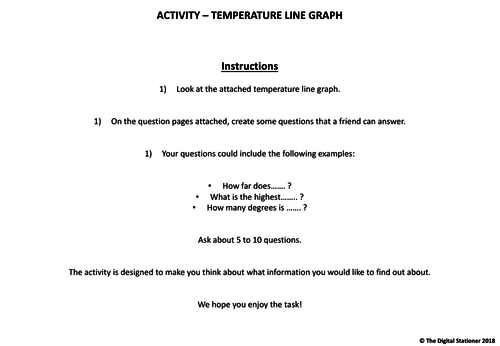 Year 5 – Line graphs - Statistics - White Rose Block 3 - Week 6 - 7 ...