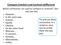 KS4: Comparing Poems | Teaching Resources