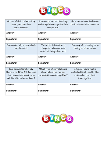 AQA GCSE Psychology Correlation