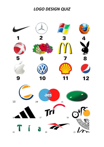 Logo Quiz 2  Teaching Resources