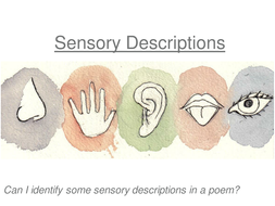 Sensory descriptions- improving creative writing | Teaching Resources