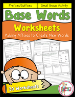 Base Words Worksheets | Teaching Resources