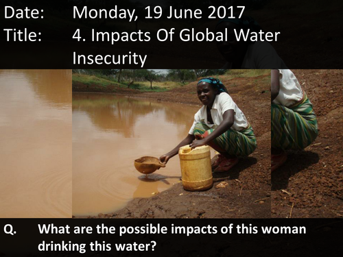 4. Impacts Of Global Water Insecurity