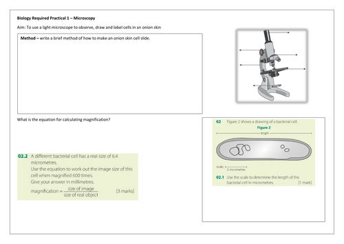 NEW AQA Trilogy Combined and Biology GCSE - Required Practical Revision ...