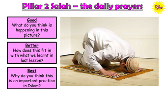 AQA A Islam Practices Lesson 2 - Salah (Lesson 1 of 2 on this pillar ...