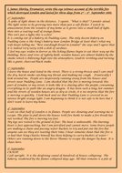 KS1 & 2 Eye witness recount /diary account of the Great Fire of London ...