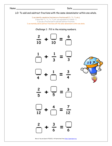KS2 Y3 Fractions Equivalents Adding Subtracting 4 Presentations 