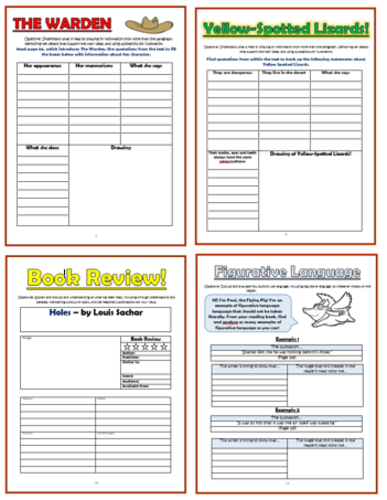 holes book review ks2