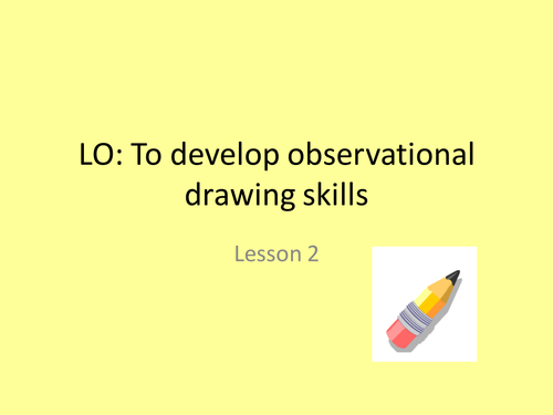 ks2 drawing skills teaching resources