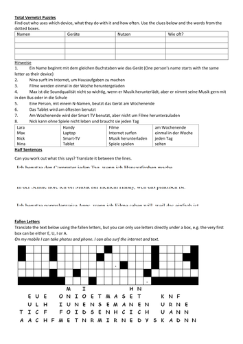 Stimmt GCSE Red Home puzzle – Total vernetzt