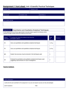 Unit 22 research methodology assignment brief picture