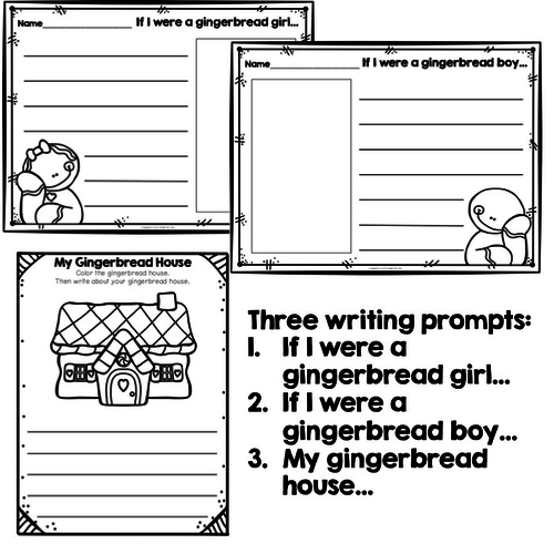 Gingerbread Writing Teaching Resources