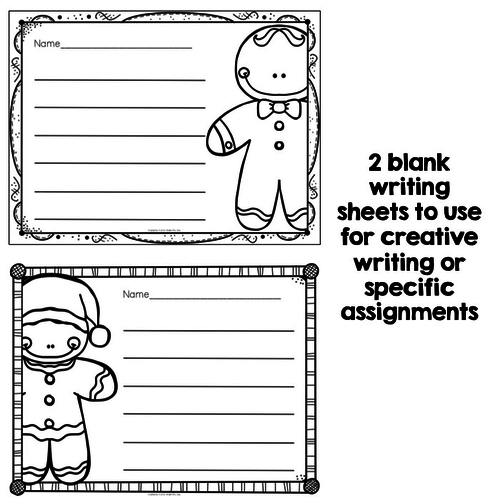 Gingerbread Writing Teaching Resources