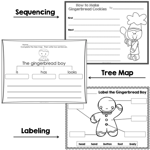 Gingerbread Writing Teaching Resources
