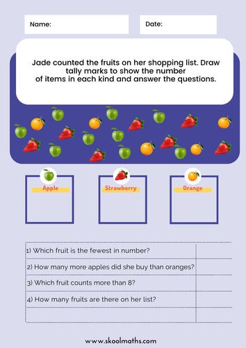Interpreting & Presenting Data - Year 3, Year 4 | Teaching Resources