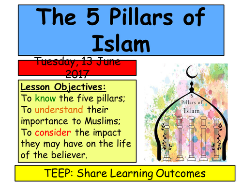 KS3 Islam- 5 Pillars