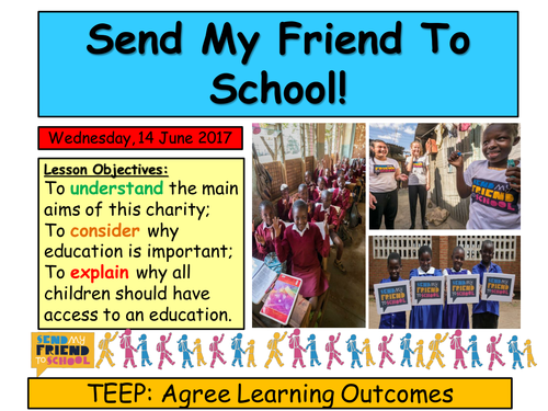 KS3 Charity- Send my Friend to School 1&2