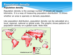 Population Distribution : World population Distribution and density ...