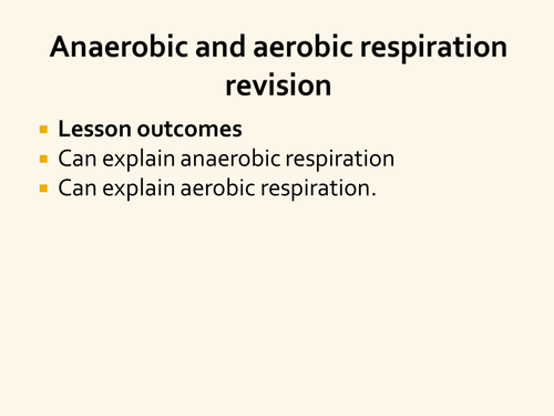 Misc revision lessons I've taught 3