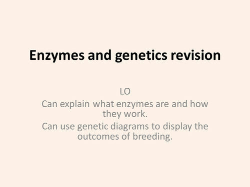 Misc revision lesson I've taught 4