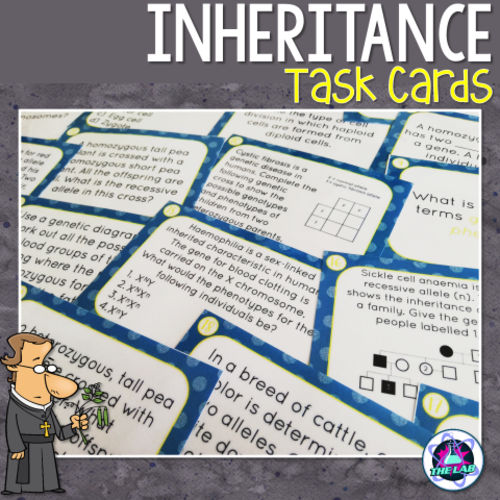 Inheritance and Genetics Task Cards