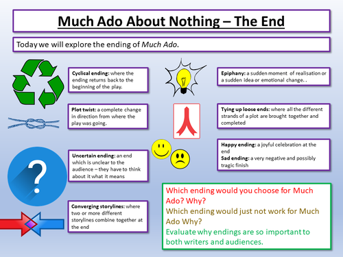 Much Ado About Nothing Ending | Teaching Resources