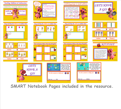 Combining 2 or more groups of objects | Teaching Resources