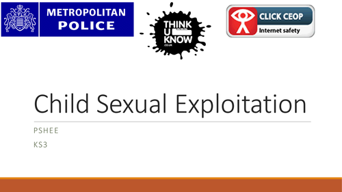 Child Sexual Exploitation KS3