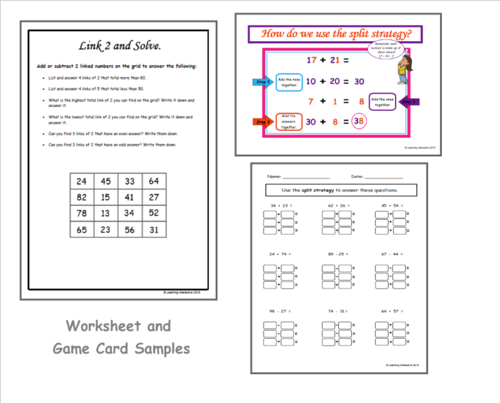 split strategy year 2 teaching resources