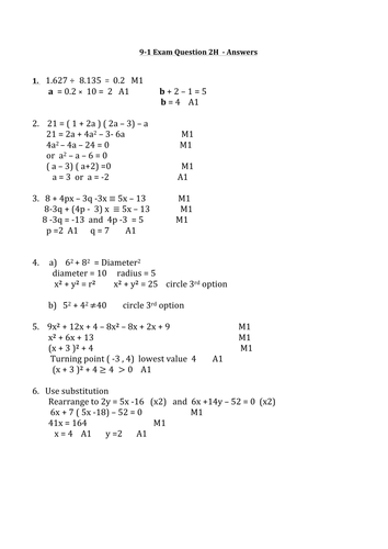 new-9-1-gcse-maths-grade-7-8-9-questions-teaching-resources