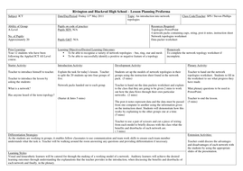 Networks Lessons, Star, Ring, Bus, Mesh, Full lesson + Tasks, Starters ...