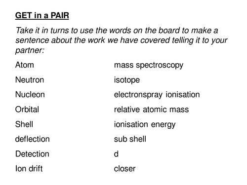 AQA A level chemistry Atomic structure -ALL you need in this bundle ...