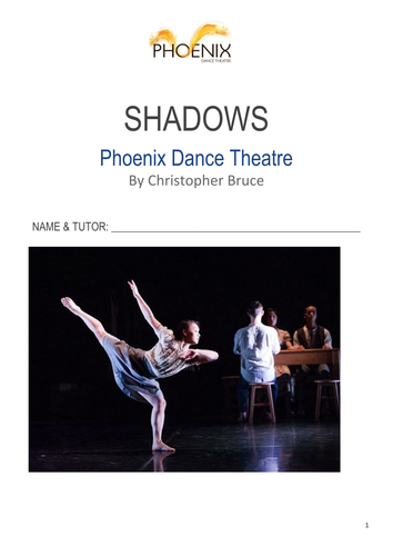 GCSE Dance Shadows NEW | Teaching Resources