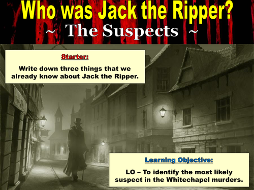 Who was Jack the Ripper?