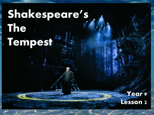 Practical Drama Lesson - The Tempest - Lesson 2