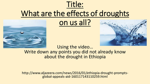 (6) Writing and Feedback Lesson, Natural Hazards SoW - Year 7 Geography